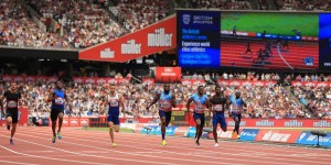 LONDON, ENGLAND - JULY 09:  <> during the Muller Anniversary Games on July 9, 2017 in London, England. (Photo by Stephen Pond - British Athletics/British Athletics via Getty Images) *** Local Caption *** <>